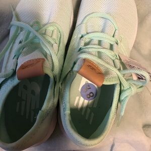 Mint Green New Balance Running Shoe